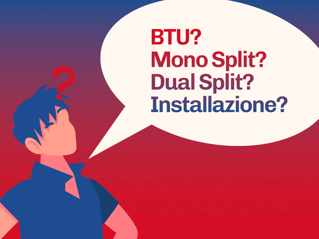 Come scegliere il climatizzatore giusto per casa: BTU, mono split, dual split e installazione