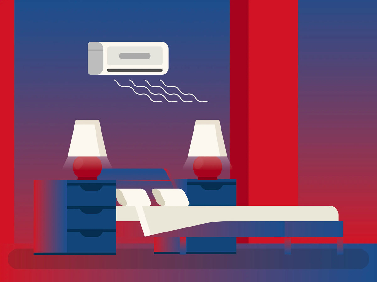 Climatizzatore in camera da letto: come usarlo bene per dormire meglio in estate