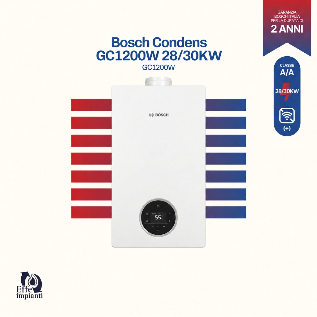 Caldaia Bosch Condens GC1200W 28/30 kW