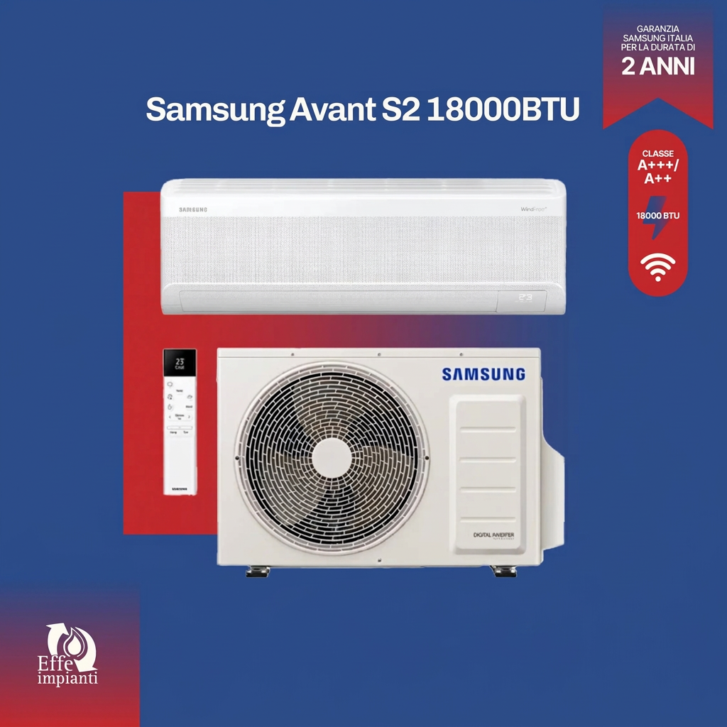 Climatizzatore Samsung Avant S2 WiFi