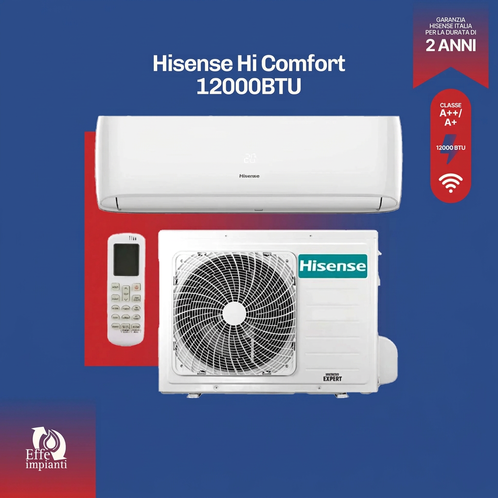 Climatizzatore Hisense Hi Comfort WiFi