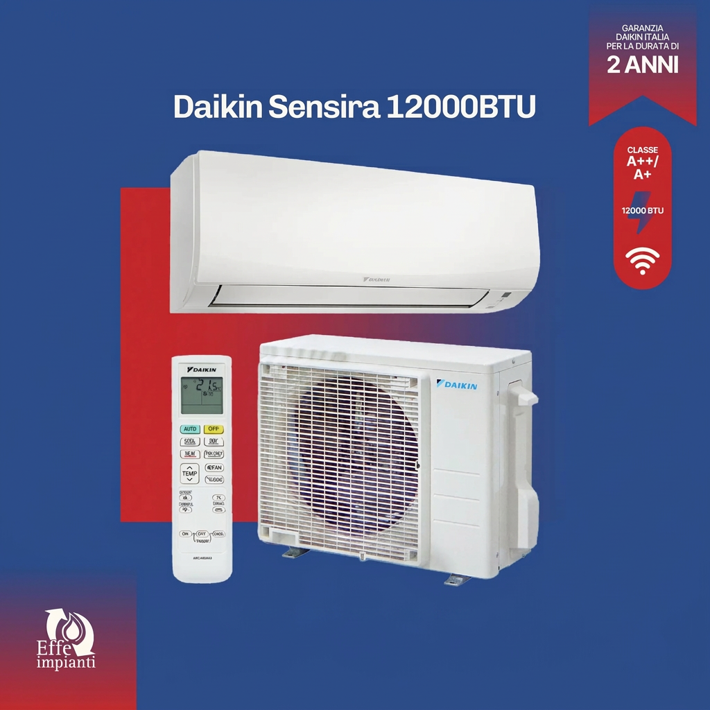 Climatizzatore Daikin Sensira WiFi