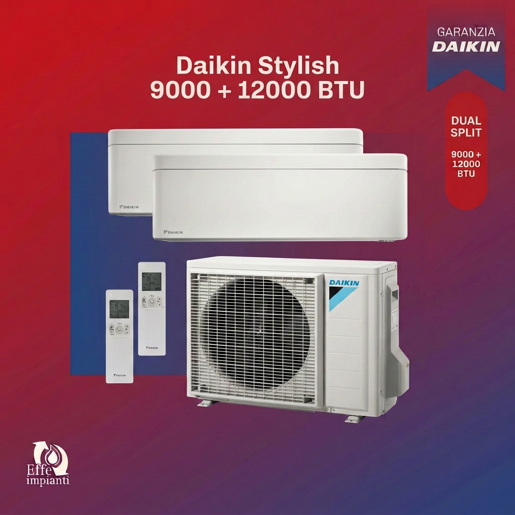 Climatizzatore dual Daikin Stylish – unità esterna classe 5 kW