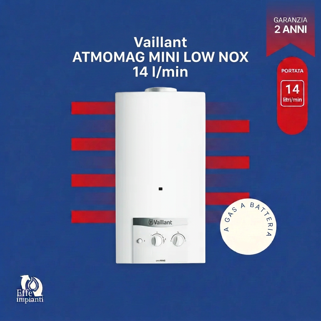 Scaldabagno a gas Vaillant atmoMAG MINI Low NOx