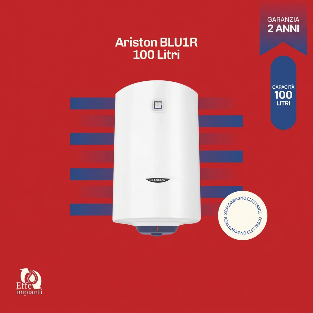 Scaldabagno elettrico Ariston BLU1R100VEU