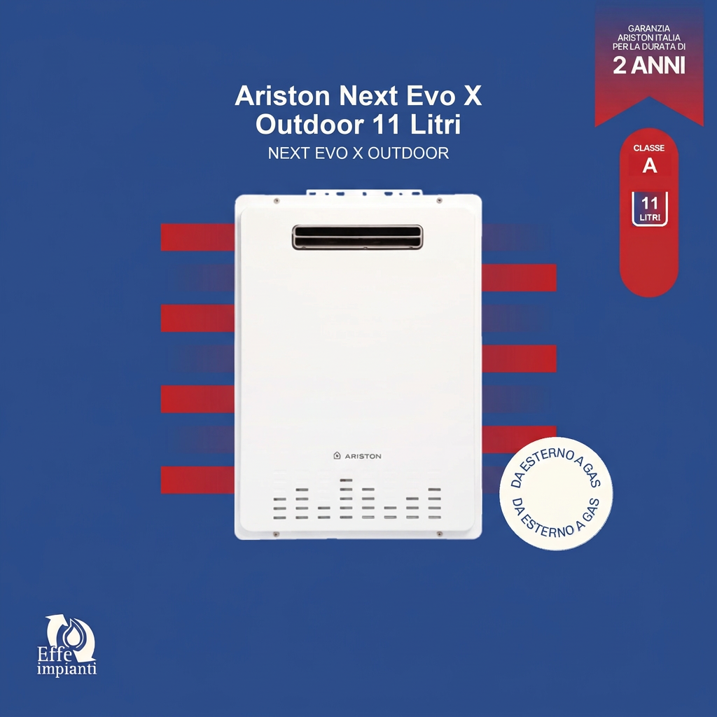 Scaldabagno a gas Ariston Next Evo X Outdoor