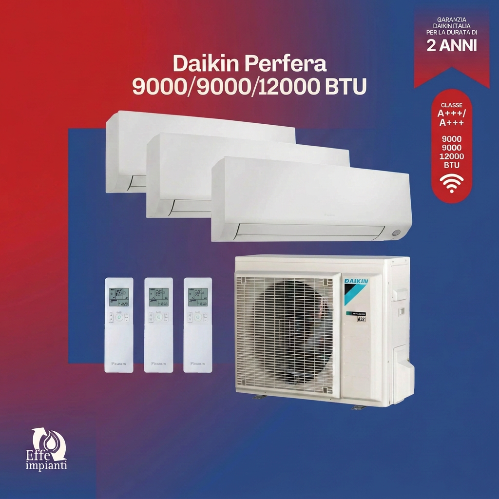 Climatizzatore trial split Daikin PERFERA