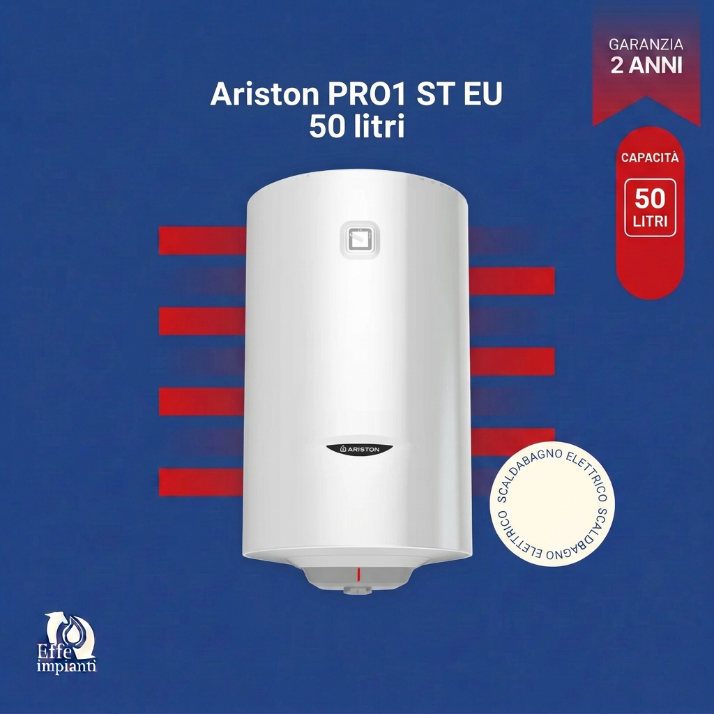 Scaldabagno elettrico Ariston PRO1 ST EU VERT