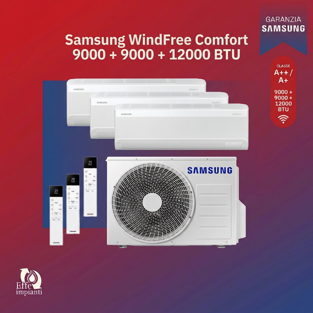 Climatizzatore trial split Samsung WINDFREE COMFORT