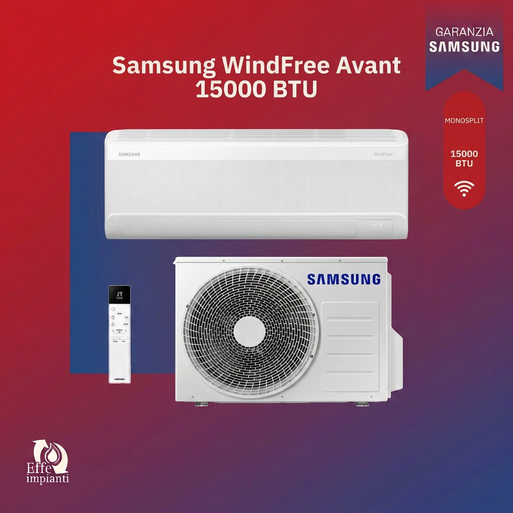 Climatizzatore mono split Samsung WindFree Avant