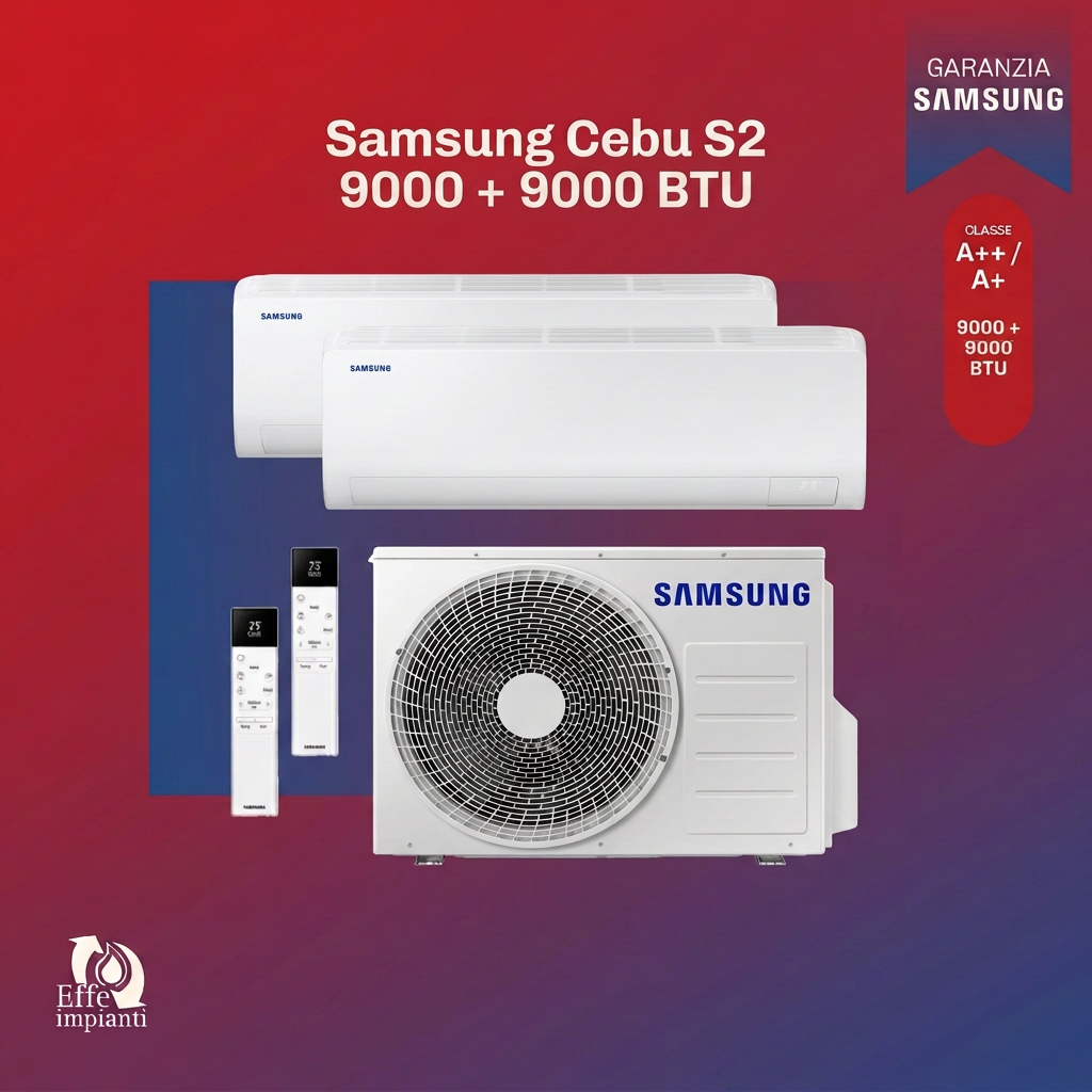 Climatizzatore dual Samsung Cebu S2 – unità esterna classe 5 kW