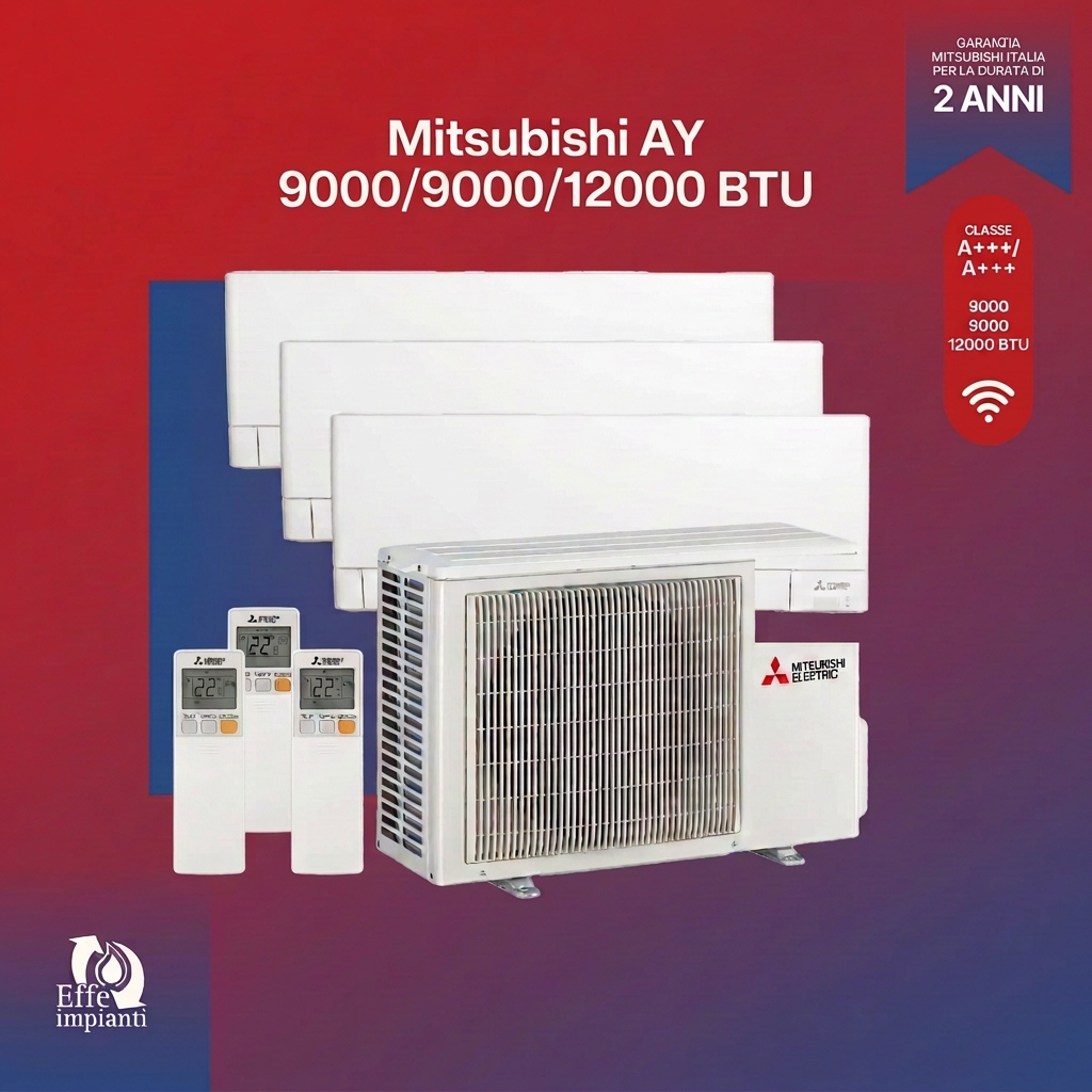 Climatizzatore trial split Mitsubishi AY