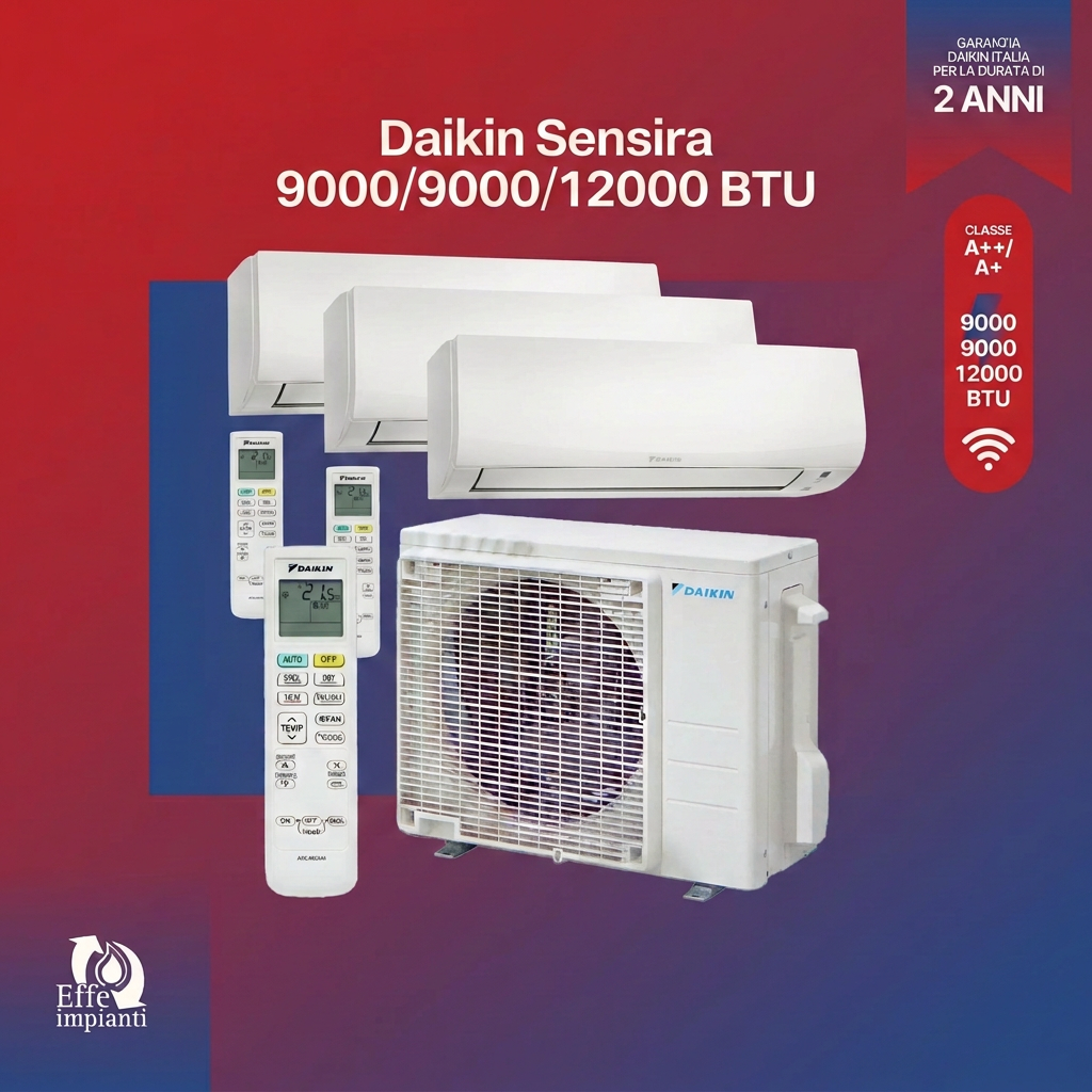 Climatizzatore trial split Daikin SENSIRA