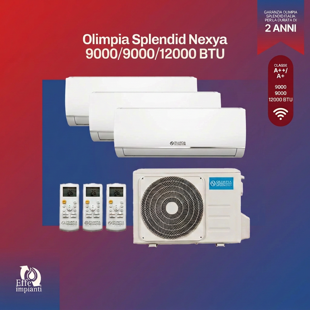 Climatizzatore trial split Olimpia Splendid NEXYA
