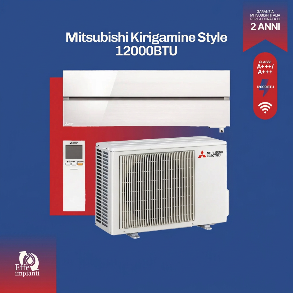 Climatizzatore Mitsubishi Kirigamine Style WiFi