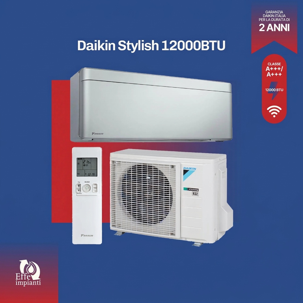 Climatizzatore Daikin Stylish WiFi