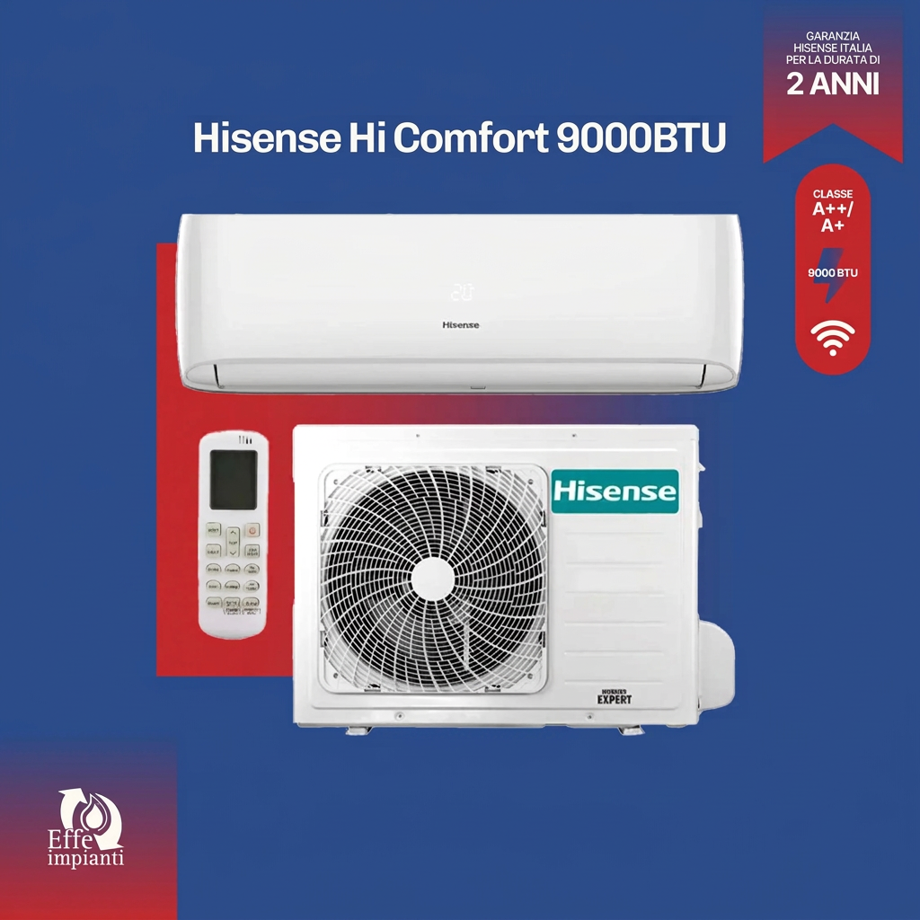 Climatizzatore Hisense Hi Comfort WiFi