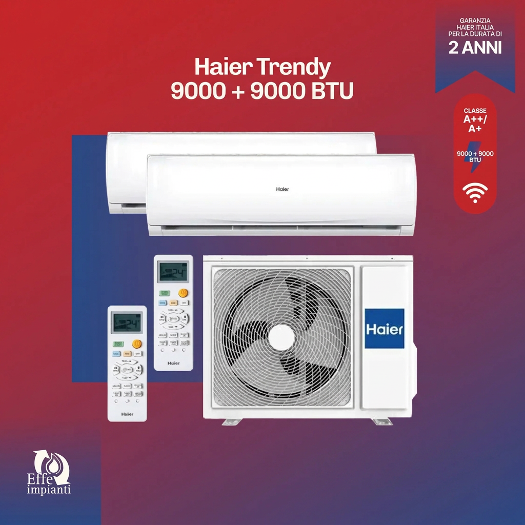Climatizzatore dual Haier Trendy WiFi