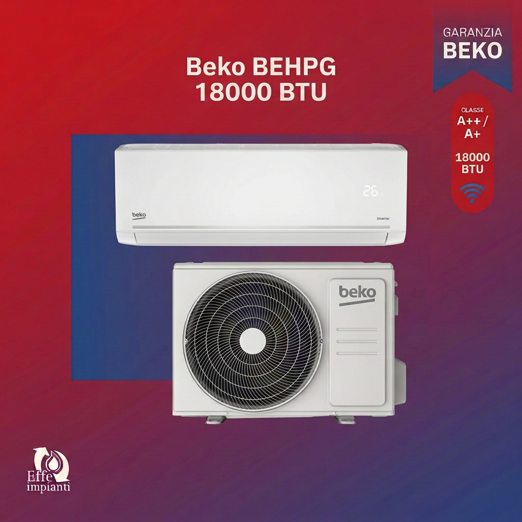 Climatizzatore mono split Beko BEHPG