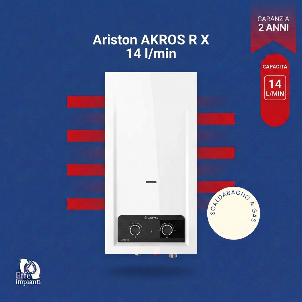 Scaldabagno a gas Ariston AKROS R X
