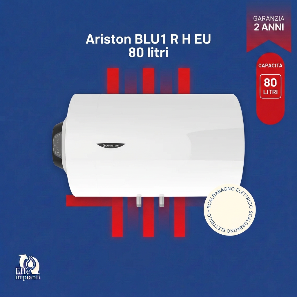 Scaldabagno elettrico Ariston BLU1R80HEU