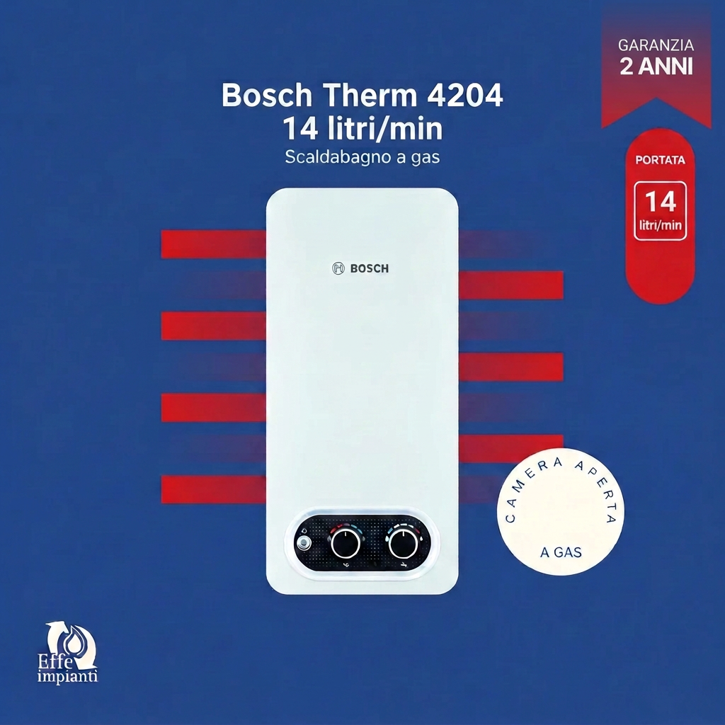Scaldabagno a gas Bosch THERM 4204