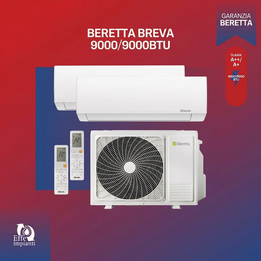 Climatizzatore dual split Beretta BREVA