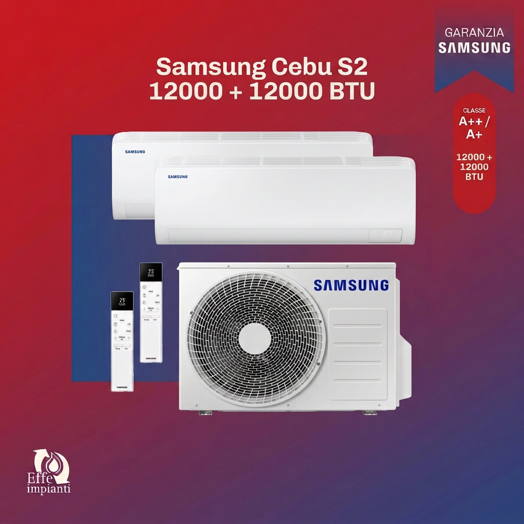 Climatizzatore dual Samsung Cebu S2 – unità esterna classe 5 kW