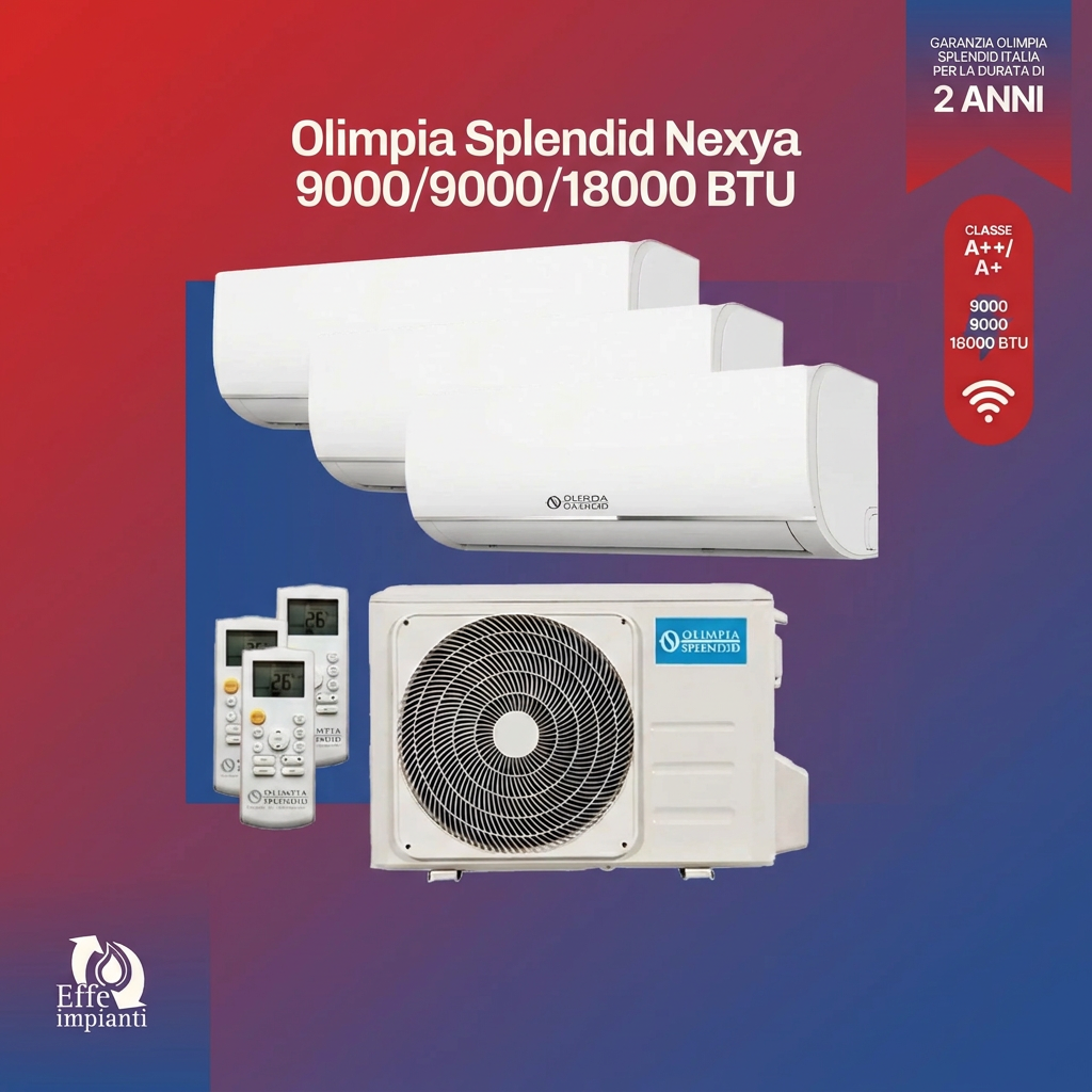 Climatizzatore trial split Olimpia Splendid NEXYA