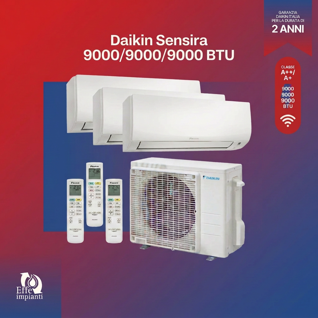 Climatizzatore trial split Daikin SENSIRA