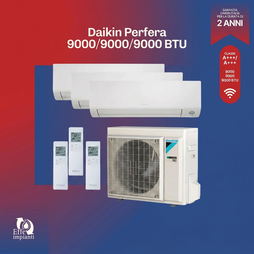 Climatizzatore trial split Daikin PERFERA