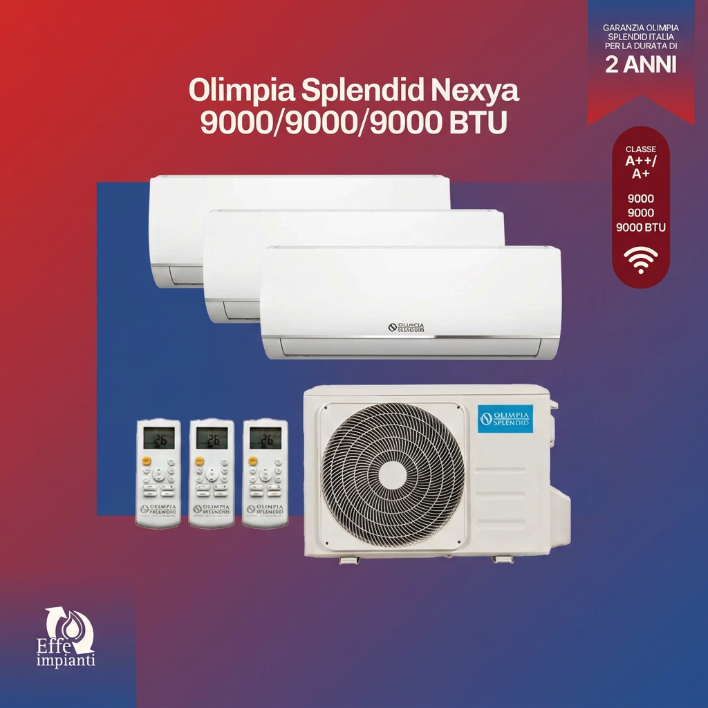Climatizzatore trial split Olimpia Splendid NEXYA