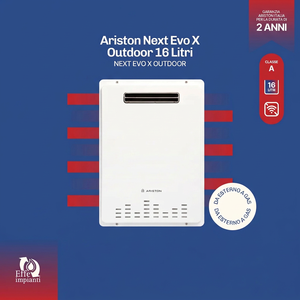 Scaldabagno a gas Ariston Next Evo X Outdoor
