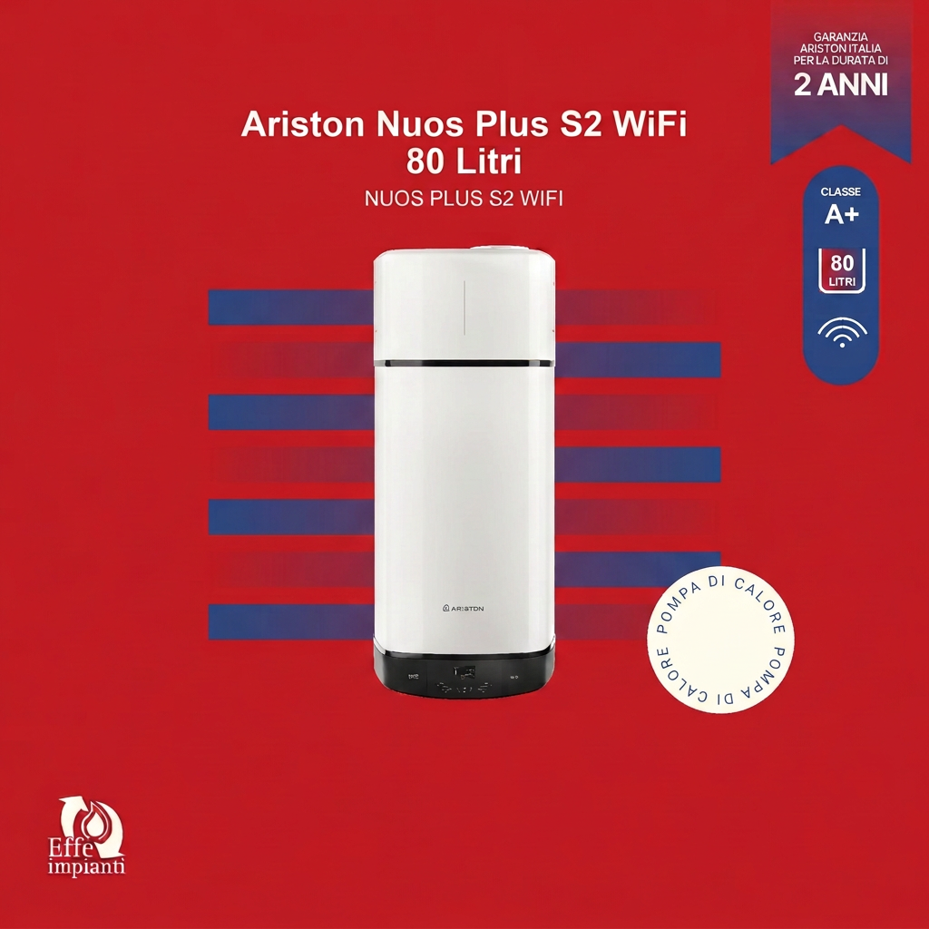 Ariston NUOS Plus S2 WiFi 80 litri