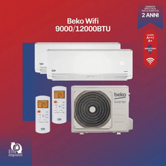 Beko WiFi dual 9000 + 12000 BTU senza riquadro prezzo