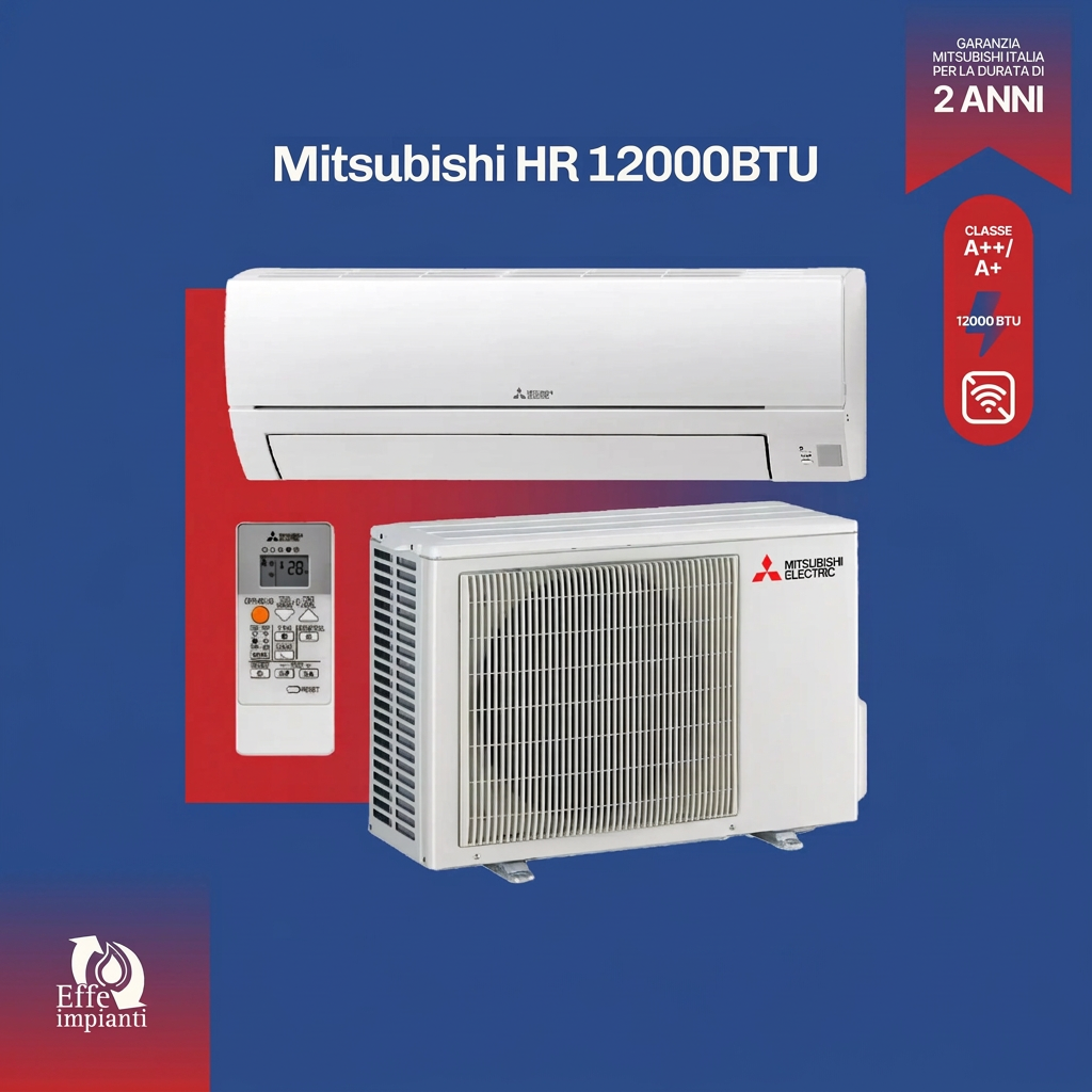Climatizzatore Mitsubishi HR senza WiFi